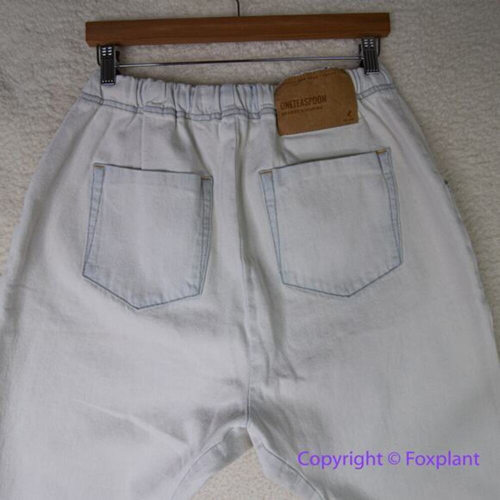 New! One‎ Teaspoon brando shabby kingpins boyfriend jean, size Small - Picture 9 of 14